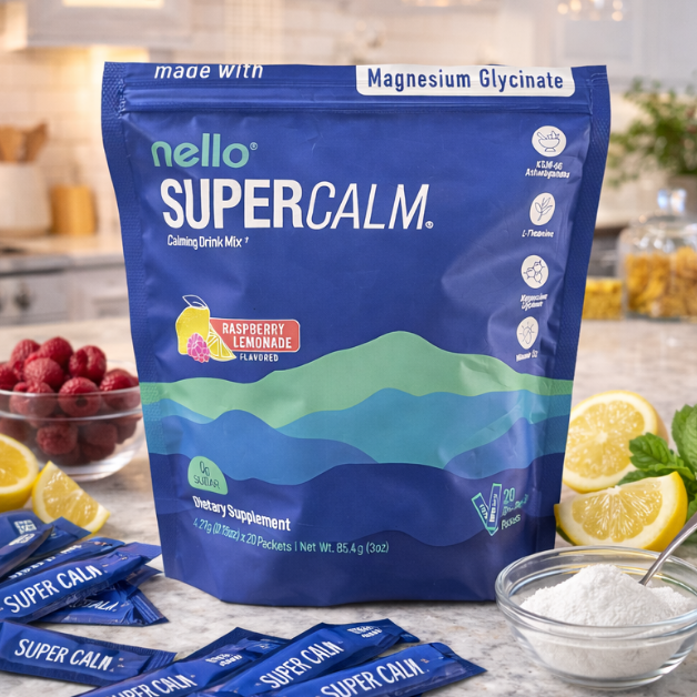 SuperCalm Nello® Fórmula Avanzada para la Calma y Manejo del Estrés, empieza hoy mismo