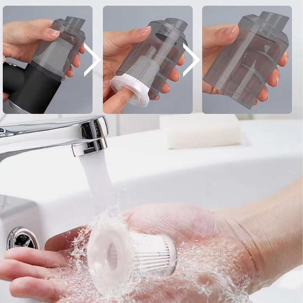 Mini Aspiradora 3 en 1 recargable