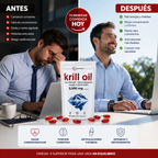 Krill Oil 2000mg® Salud Cardiovascular, Mental y Articular