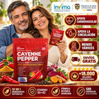Pimienta de Cayena 12 en 1 - Activa tu Circulación y Cuida tu Corazón empieza a cuidate hoy