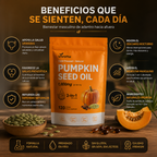 Aceite de Semilla de Calabaza + Saw Palmetto, VivoNu™  Apoyo para la Próstata y la Salud Urinaria, 120 Cápsulas Blandas