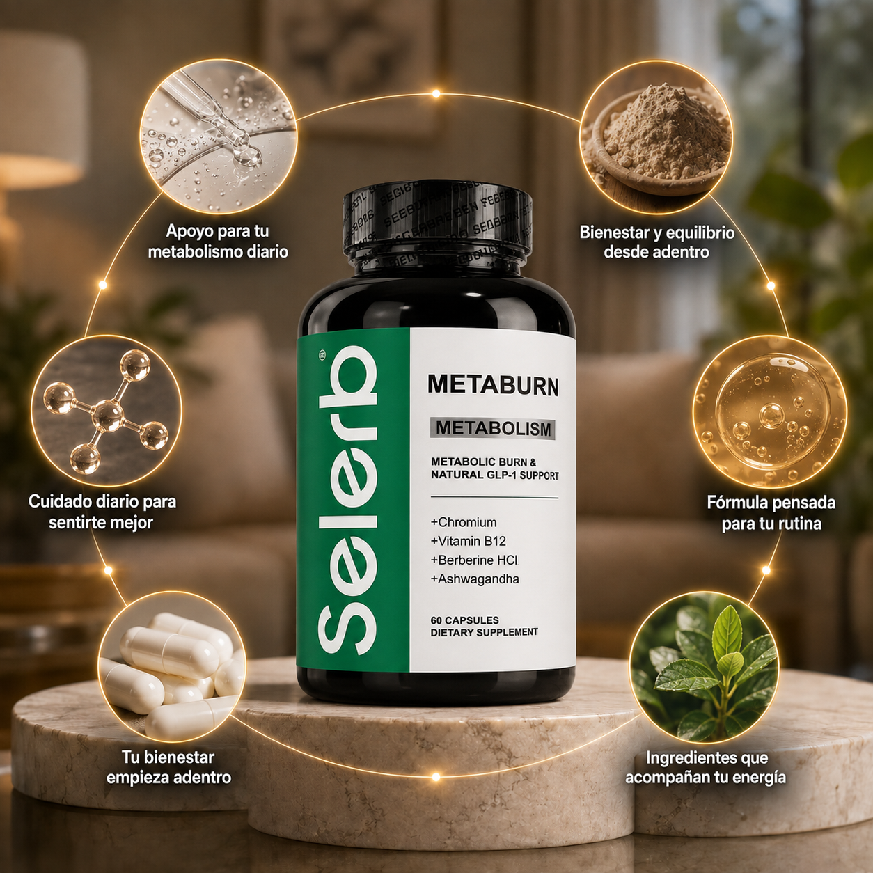 SELERB METABURN- METABOLISM 60 CAP