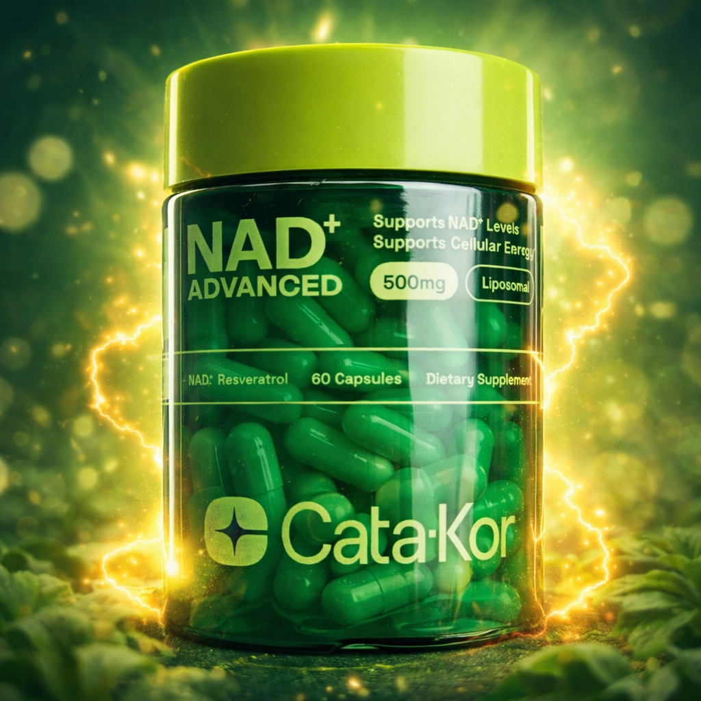Cata-Kor NAD+ Advanced® Más Energía Hoy y Apoyo para un Envejecimiento Saludable