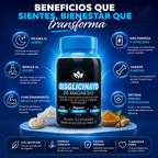 Bisglicinato de Magnesio  Alta Absorción, Sueño y Relajación, empieza hoy mismo