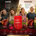 HumanN® SuperBeets® Heart Gummies | Circulación, Presión Arterial y Salud del Corazón