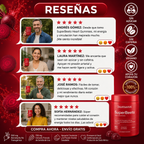 HumanN® SuperBeets® Heart Gummies | Circulación, Presión Arterial y Salud del Corazón