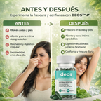 DEOS™® – El Desodorante Interno Natural que Elimina el Olor Corporal desde Dentro