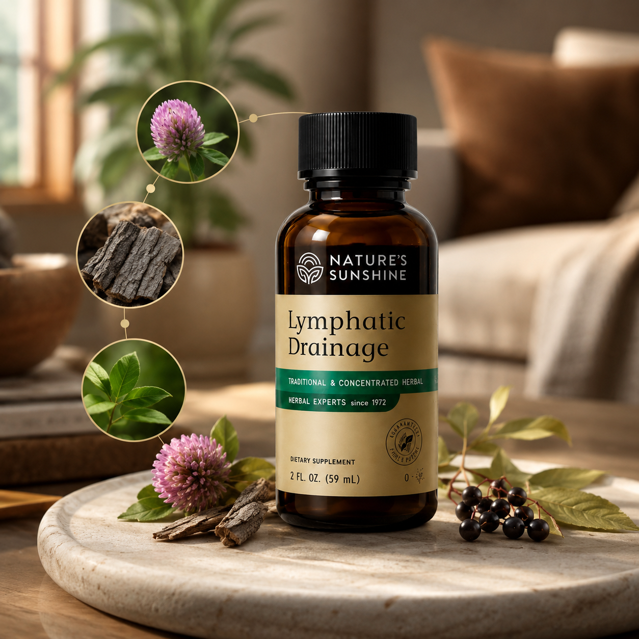 Nature's Sunshine® Lymphatic Drainage™ | Fórmula Líquida para Apoyo Linfático, empieza hoy!!