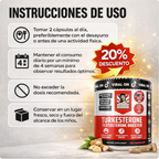 Old School Labs® Turkesterone Complex™ Mas rendimiento, mas fuerza y mejor estado fisico.