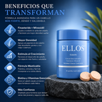 ELLOS™ Cabello | Finasteride + Minoxidil para Densidad, Fuerza y Crecimiento, Empieza hoy!!
