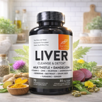 Liver Cleanse & Detox Sandhus Nutrition® Ayuda a que tu Hígado Funcione Mejor, inicia desde hoy