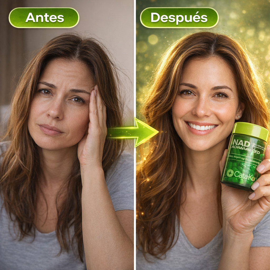 Cata-Kor NAD+ Advanced® Más Energía Hoy y Apoyo para un Envejecimiento Saludable