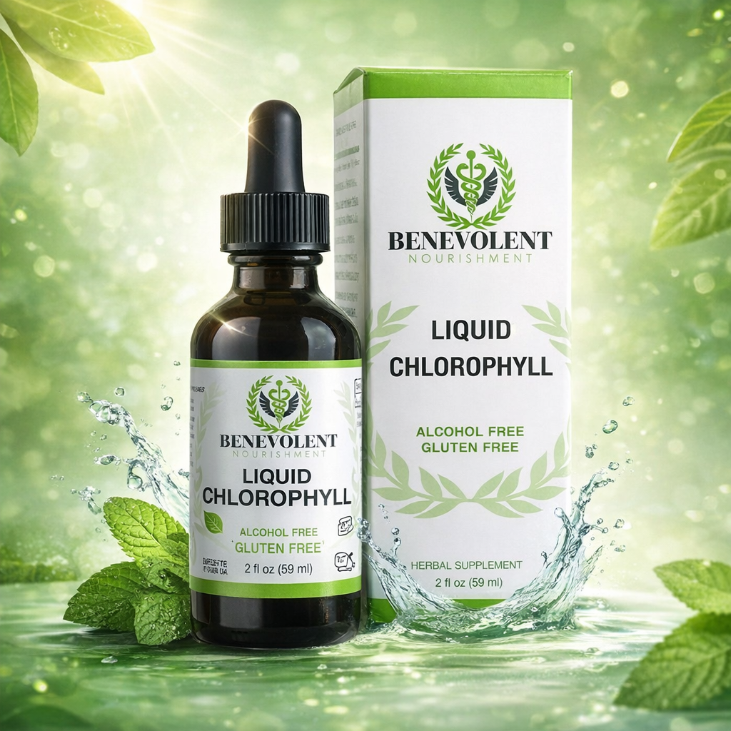 Clorofila Líquida Benevolent Nourishment® – Detox y Control de Olor