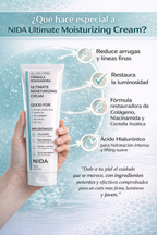 NIDA® Crema Hidratante Anti-Edad Coreana, empieza a cuidar tu piel desde hoy !!!