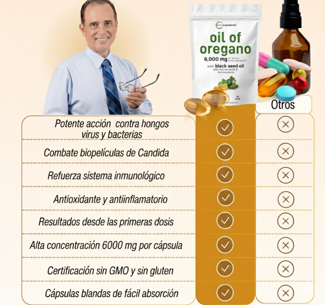 Oil of Oregano  Microingredients® Fórmula 2 en 1 y Defensa Antioxidante para el cuerpo, protejelo desde hoy, 90 Soft Capsulas