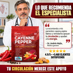 Pimienta de Cayena 12 en 1 - Activa tu Circulación y Cuida tu Corazón empieza a cuidate hoy