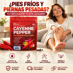Pimienta de Cayena 12 en 1 - Activa tu Circulación y Cuida tu Corazón empieza a cuidate hoy