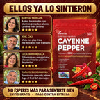 Pimienta de Cayena 12 en 1 - Activa tu Circulación y Cuida tu Corazón empieza a cuidate hoy