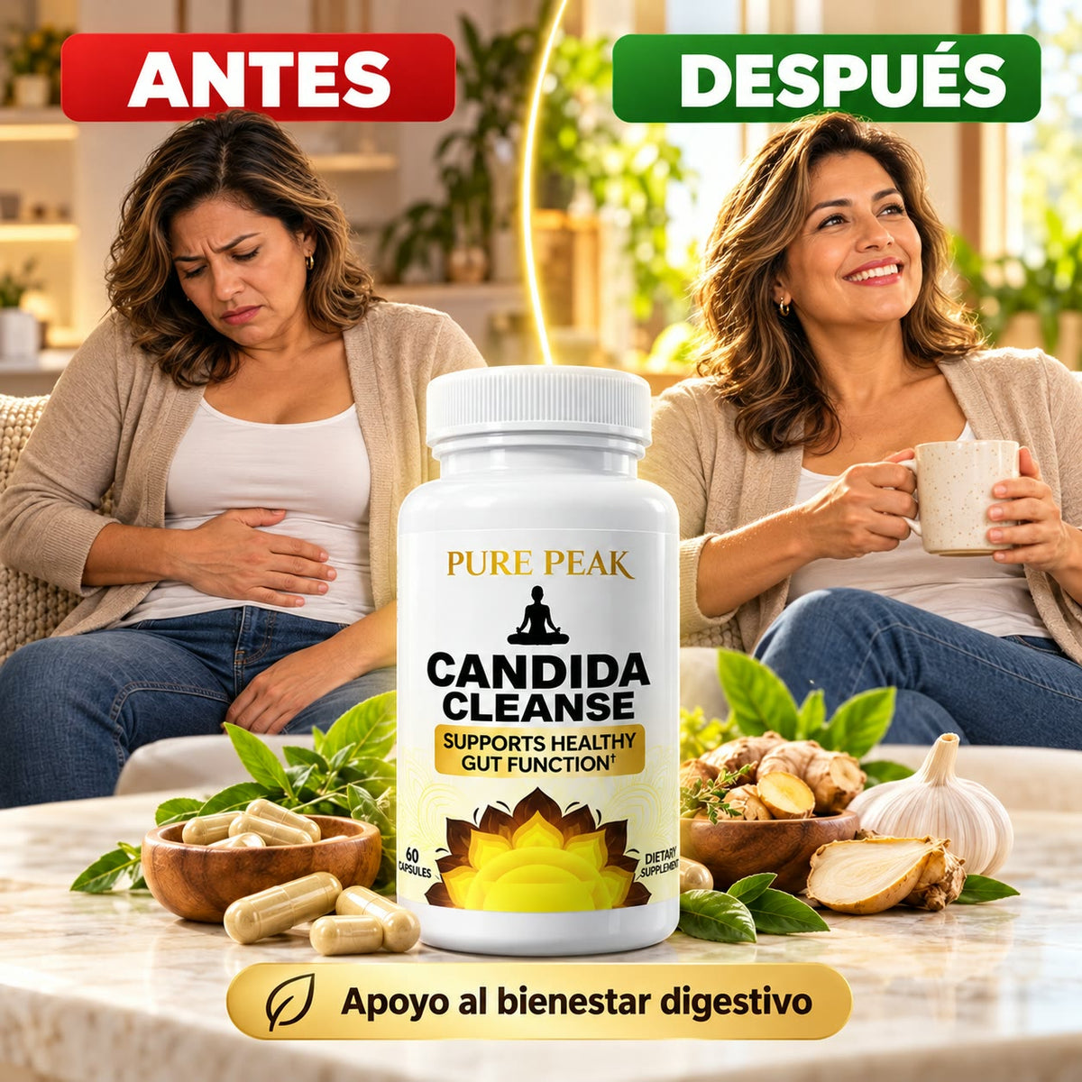 -Candida Cleanse® – Equilibrio intestinal y control del hongo cándida