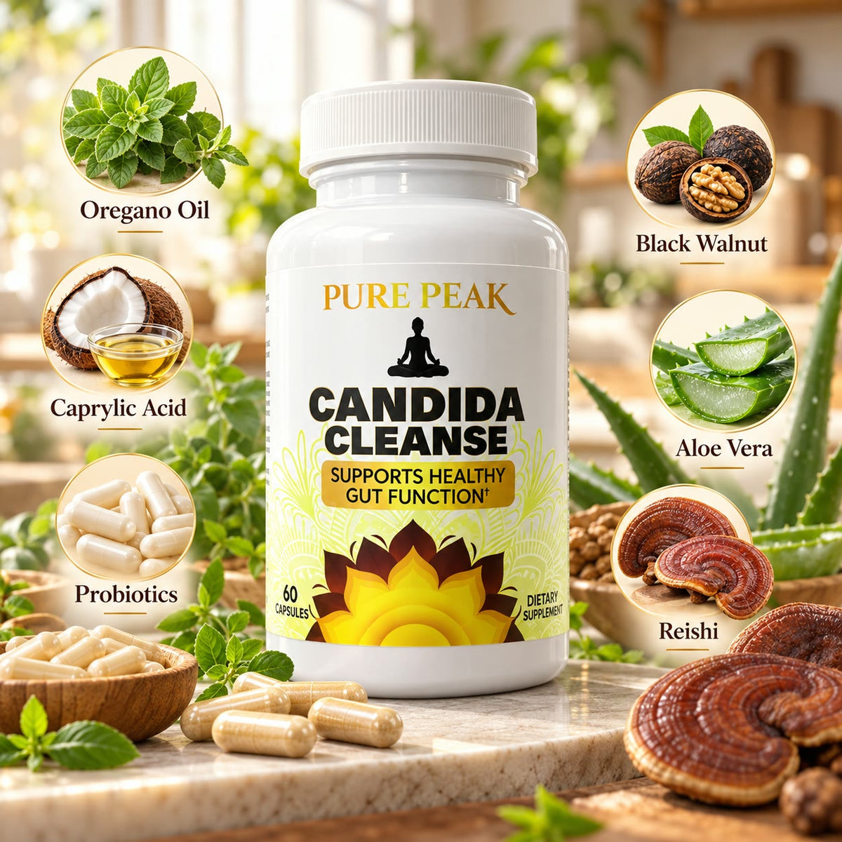 -Candida Cleanse® – Equilibrio intestinal y control del hongo cándida