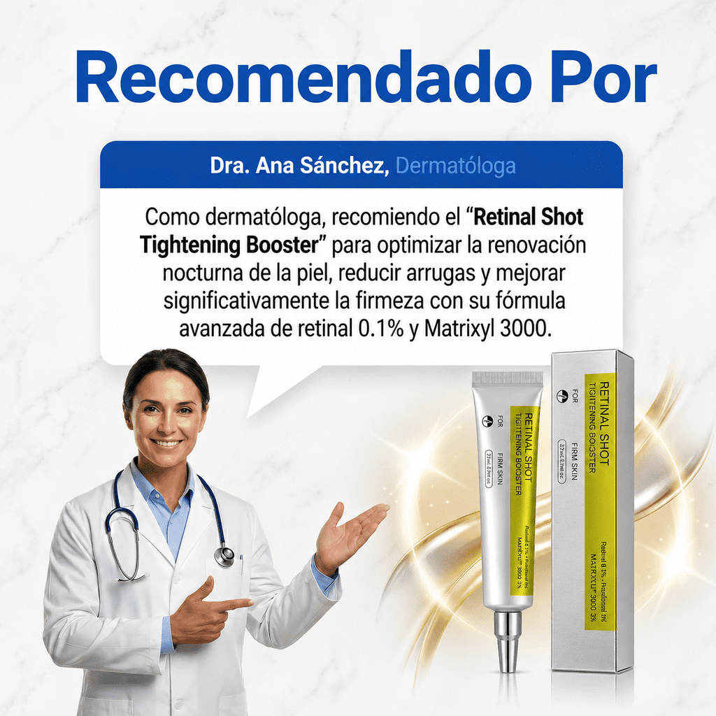 Retinal Shot Tightening Booster: Reafirma e ilumina tu Piel al Instante