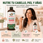 MaryRuth’s Hair Growth + Lustriva® Ayuda a recuperar fuerza, grosor y abundancia.