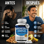 Complejo de Magnesio para Dormir Mejor, Relajar Músculos y Reducir Estrés