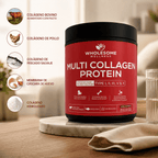 MULTICOLLAGEN PROTEIN™  5 Tipos de Colágeno para Piel, Cabello, Uñas y Articulaciones, empieza hoy