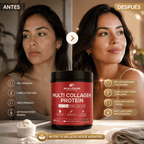 MULTICOLLAGEN PROTEIN™  5 Tipos de Colágeno para Piel, Cabello, Uñas y Articulaciones, empieza hoy