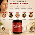 MULTICOLLAGEN PROTEIN™  5 Tipos de Colágeno para Piel, Cabello, Uñas y Articulaciones, empieza hoy