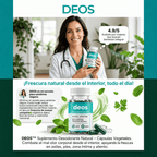 DEOS™® – El Desodorante Interno Natural que Elimina el Olor Corporal desde Dentro, recupera tu confianza hoy
