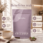 Collagen Nutriplus™ Café con Colágeno delicioso, apoya tu brillo y bienestar articular todo en uno.