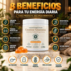 Creatina en Gomitas para Mujer - Más Fuerza, Energía y Recuperación en Cada Entrenamiento - Sabor Frutas Tropicales - 75 Gomitas