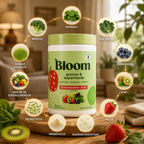 Bloom Nutrition® Greens & Superfoods™ Apoya la Salud Intestinal, la Digestión y Ayuda a Reducir la Hinchazón