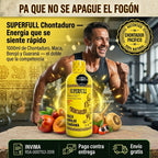 SUPERFULL Chontaduro 1000 ml - Energía, Vigor y Vitalidad con Maca, Borojó y Guaraná - Registro INVIMA