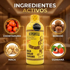 SUPERFULL Chontaduro 1000 ml - Energía, Vigor y Vitalidad con Maca, Borojó y Guaraná - Registro INVIMA