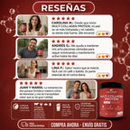 MULTICOLLAGEN PROTEIN™  5 Tipos de Colágeno para Piel, Cabello, Uñas y Articulaciones, empieza hoy