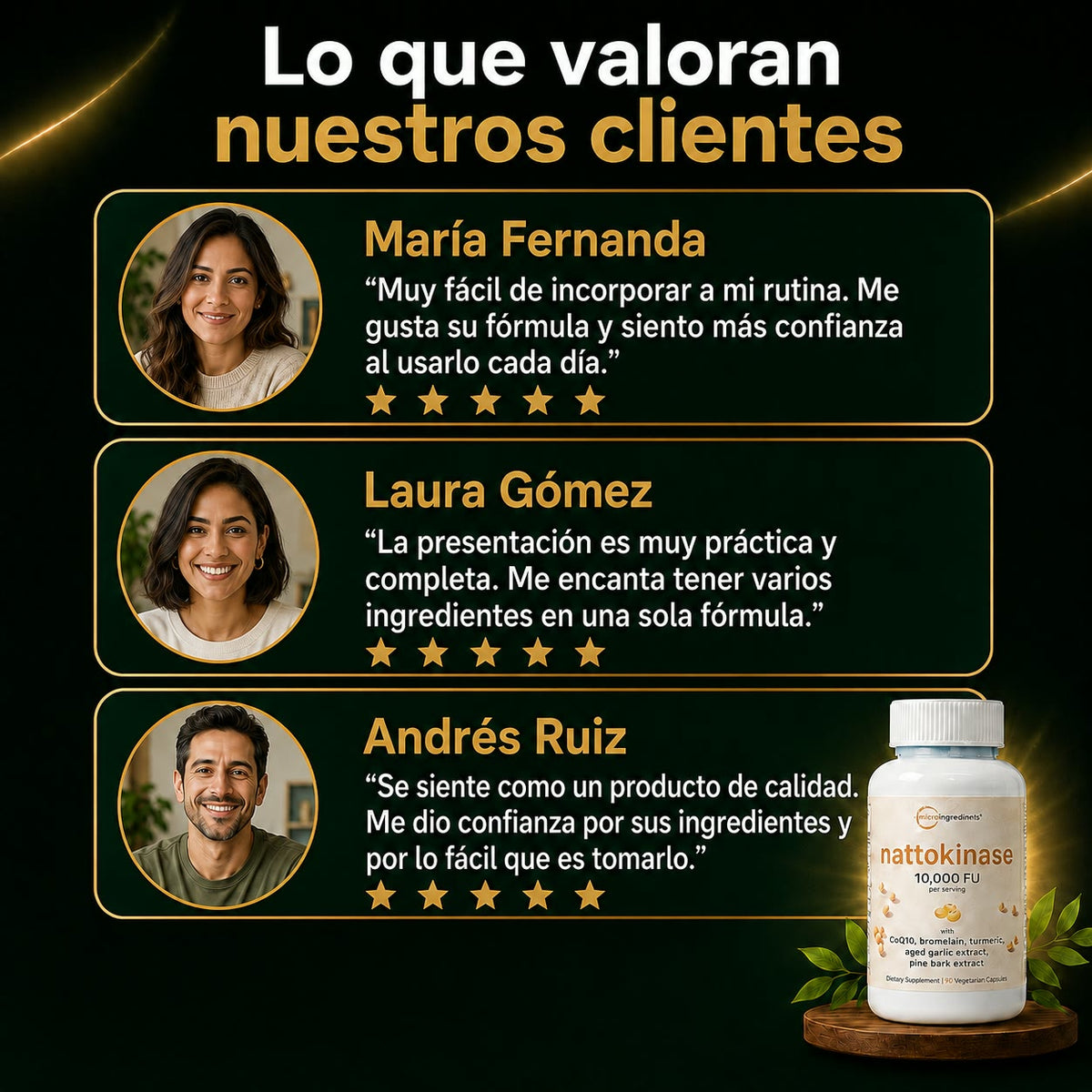 NATTOKINASE 10,000 FU - Apoyo Cardiovascular y Circulación Saludable con CoQ10, Cúrcuma y Ajo Envejecido - 90 Cápsulas