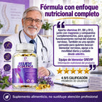 -Relieve Sciatica - Apoyo Nutricional para el Nervio Ciático y Alivio del Dolor Lumbar - Recomendado por Neurólogos, empieza hoy