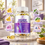 -Relieve Sciatica - Apoyo Nutricional para el Nervio Ciático y Alivio del Dolor Lumbar - Recomendado por Neurólogos, empieza hoy