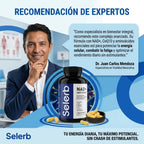 Selerb NAD+® Energía Celular, Soporte Prostático y Rendimiento Masculino, No esperes más, mejora tu rendimiento diario ahora