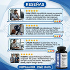 Selerb NAD+® Energía Celular, Soporte Prostático y Rendimiento Masculino, No esperes más, mejora tu rendimiento diario ahora
