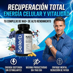 Selerb NAD+® Energía Celular, Soporte Prostático y Rendimiento Masculino, No esperes más, mejora tu rendimiento diario ahora