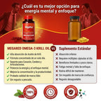 MegaRed® Omega-3 + Krill: Cuida tu corazón, mente y articulaciones ¡Empieza hoy!
