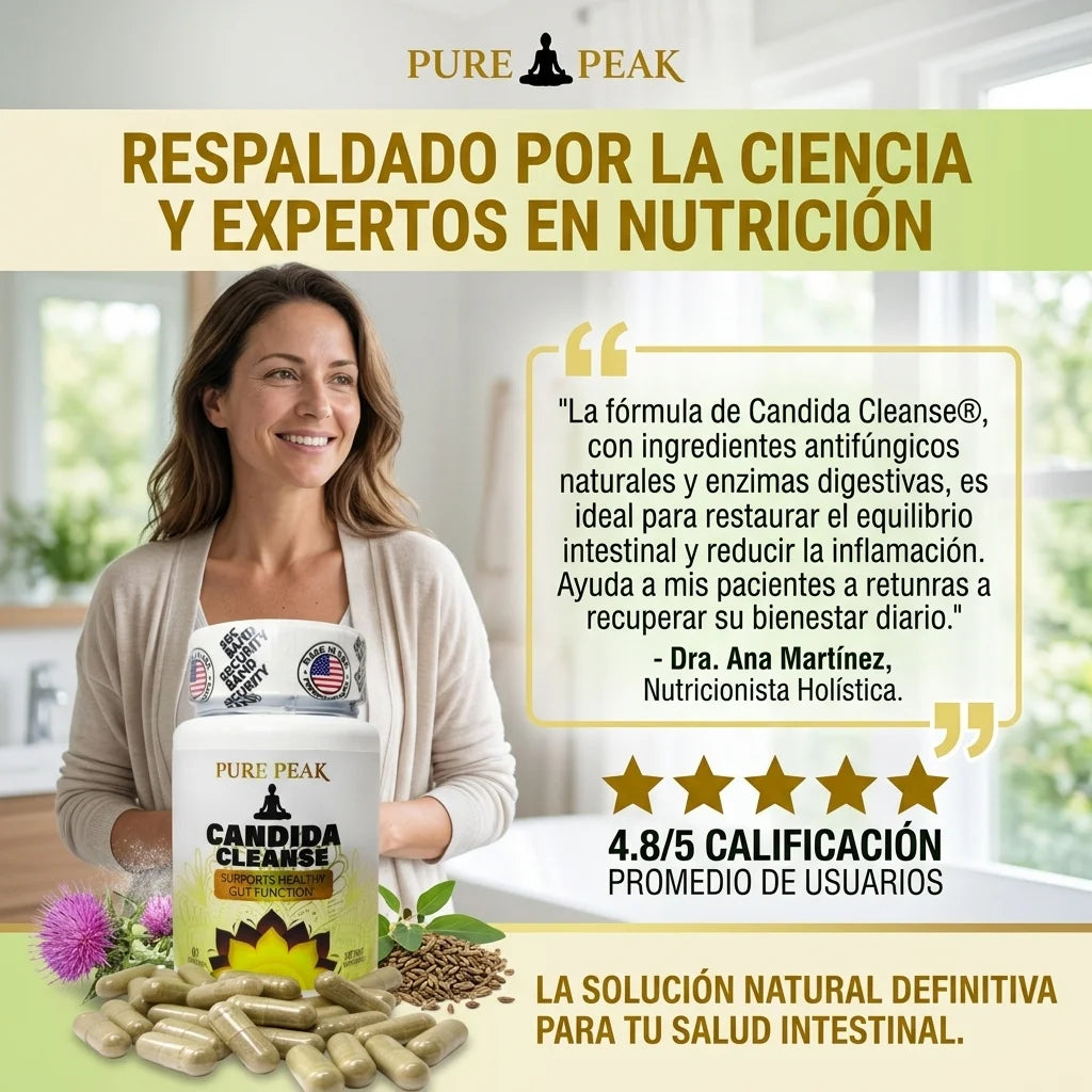 Candida Cleanse® – Equilibrio intestinal y control del hongo cándida