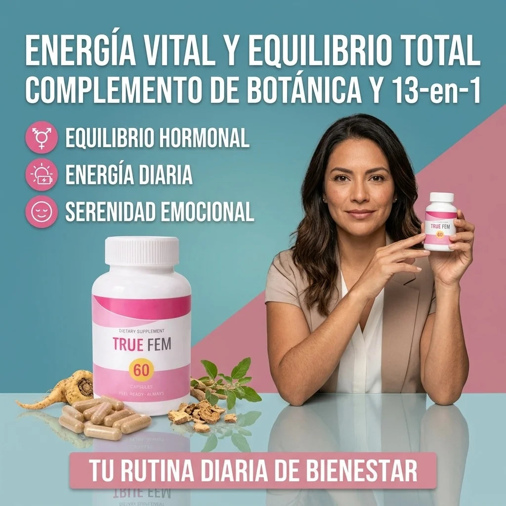 True Fem™ 13 en 1 Bienestar Femenino