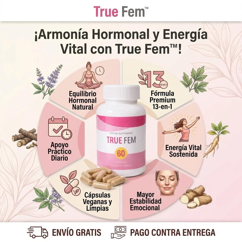 True Fem™ 13 en 1 Bienestar Femenino