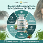 Simply Revival® DHT Blocker™ – Bloqueador Herbal de DHT para el Crecimiento y Fortalecimiento Capilar