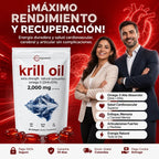 Krill Oil 2000mg® Salud Cardiovascular, Mental y Articular