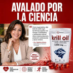 Krill Oil 2000mg® Salud Cardiovascular, Mental y Articular